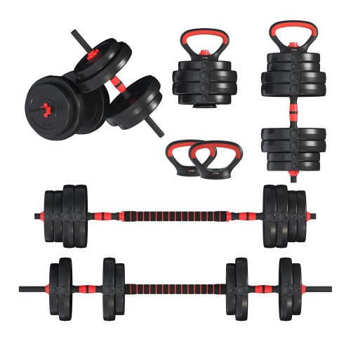 Гантелі з функцією штанги 6в1 Fit-On 43кг, код: 2030-0043