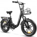 Електровелосипед Samebike C05 Pro (500 Вт, 15 А*год, 36 В), колеса 20", з ручкою газу, чорний, код: SMB-C05-Pro-black