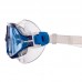 Окуляри-напівмаска для плавання MadWave Sight II синій-булий, код: M046301_BLW