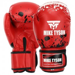 Боксерські рукавиці Mike Tyson 12 унцій, червоний, код: MA-4263_12R Боксерські рукавиці Mike Tyson 12 унцій, червоний, код: MA-4263_12R