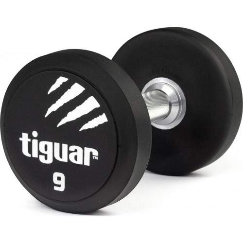 Гантель Tiguar прогумована 1 х 9 кг, код: M-8923235-IN