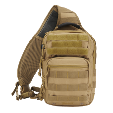 Тактична сумка-рюкзак Brandit-Wea US Cooper sling medium 8L camel код: 8036-70-OS