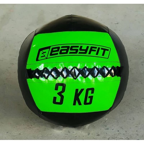 Медичний м"яч EasyFit Wall Ball (медбол, волбол) 3 кг EF-WB-03 Медичний м"яч EasyFit Wall Ball (медбол, волбол) 3 кг EF-WB-03