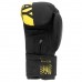 Боксерські рукавиці PowerPlay Matt Challenger 14 унцій, чорний-жовтий, код: PP_3086_14oz_Bl/Yellow