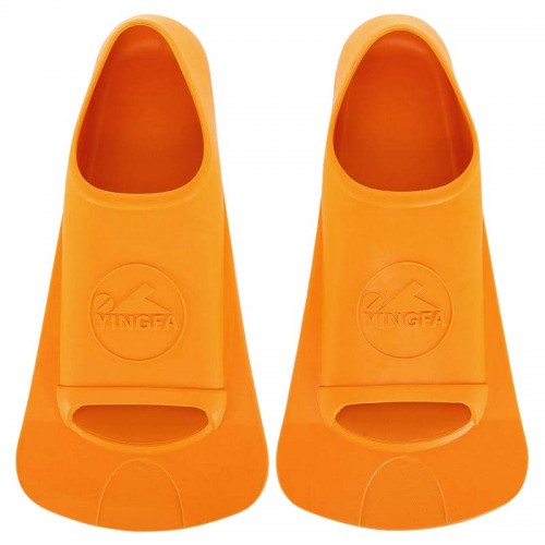 Ласти для тренувань в басейні короткі із закритою п"ятою Yingfa розмір 3XS (32-34), помаранчевий, код: G7201_3XSOR