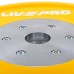 Бамперний диск гумовий LiveUp ø50.5мм, 15кг, жовтий, код: LP8335-15