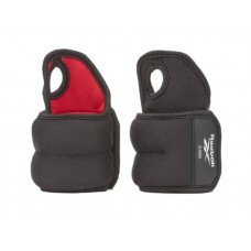 Обважнювачі зап'ястя Reebok Wrist Weights 0.5 кг, чорний-червоний, код: 885652020534