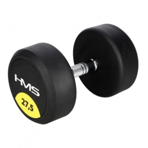 Гантеля HMS HG Pro 1х27,5 кг, чорний, код: 17-66-162-IN Гантеля HMS HG Pro 1х27,5 кг, чорний, код: 17-66-162-IN