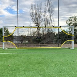 Екран для футбольних воріт Meta Target Shot 600х200 см, жовтий-чорний-білий, код: 080101513920