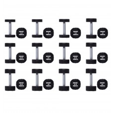 Гантельний ряд Hammer Strength TPU 2.5-30 кг (12 пар), 390 кг, код: 523482-AX