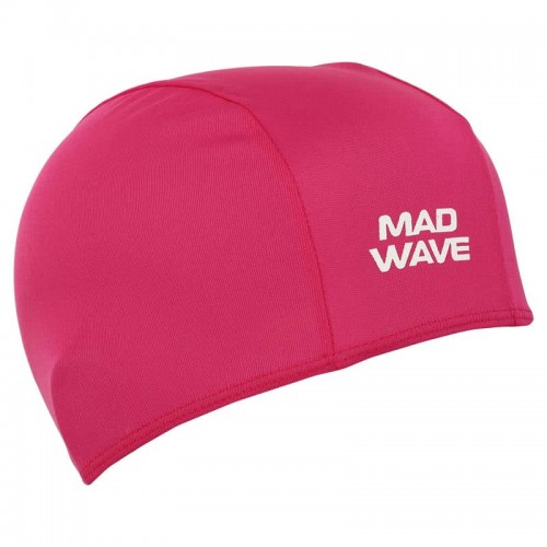 Шапочка для плавання текстильна для дорослих MadWave Poly II, рожевий, код: M052103_P Шапочка для плавання текстильна для дорослих MadWave Poly II, рожевий, код: M052103_P