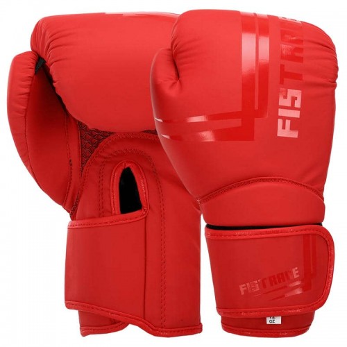 Боксерські рукавиці Fistrage 12 унцій, червоний, код: VL-4276_12R