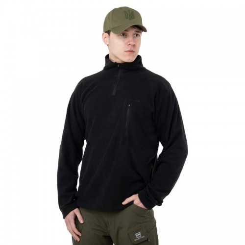 Кофта флісова Tactical Military Rangers 3XL, чорний, код: ZM-M302_3XLBK