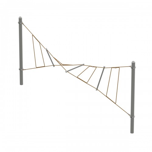 Канатний лабіринт Miros 970х6000х2700 мм, код: LK223 Канатний лабіринт Miros 970х6000х2700 мм, код: LK223