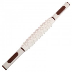 Масажер-палка роликовий антицелюлітний Bloom Massager Bar 420 мм, білий, код: LB7023_W