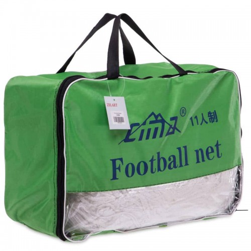 Сітка на ворота футбольні PlayGame шестикутна 7320х2440х1500 мм, 2шт, код: C-6058-S52 Сітка на ворота футбольні PlayGame шестикутна 7320х2440х1500 мм, 2шт, код: C-6058-S52