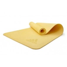 Килимок для йоги Adidas Premium Yoga Mat 1730х610х5 мм, жовтий, код: 885652020251