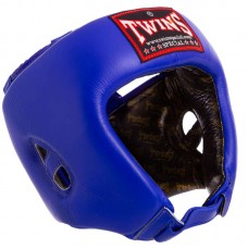Шолом боксерський відкритий шкіряний Twins M синій-чорний, код: HGL8-2T_MBL-S52 Шолом боксерський відкритий шкіряний Twins M синій-чорний, код: HGL8-2T_MBL-S52