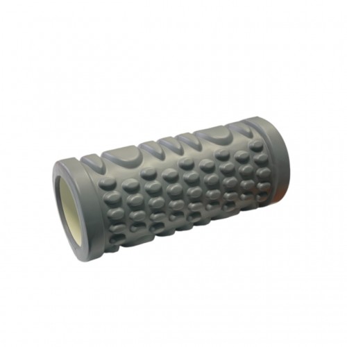 Масажний валик Бульбашки SNS EVAYD9-33 32,5 см, сірий, код: 11042-SNS