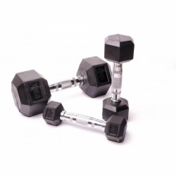 Гексагональний гантельний ряд Fitnessport D-03 1-10 кг (10 пар) 110 кг, код: 10082-AX