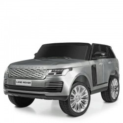 Дитячий електромобіль Bambi Джип Land Rover, сірий, двомісний, код: M 4175EBLRS-11-MP