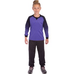 Форма футбольного воротаря дитяча PlayGame Circle  розмір 28, вік 10-12 років, фіолетовий-чорний, код: LM7607_28VBK