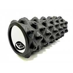 Масажний ролик EasyFit Grid Roller Extreme 330х140 мм чорний код: EF-2023-BK-EF