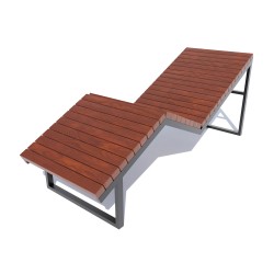 Шезлонг Miros 1950х680х780 мм, код: DIO983 Шезлонг Miros 1950х680х780 мм, код: DIO983