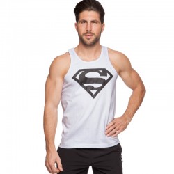 Майка борцовка спортивна чоловіча Mixstar Superman L (50-52), білий, код: CO-5890_LW