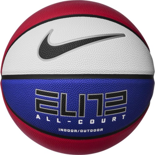 М"яч баскетбольний Nike Elite All Court 8P 2.0 Deflated №7, білий-синій-червоний, код: 887791757838
