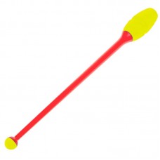 Булава для художньої гімнастики FitGo червоний-жовтий, код: C-6175_RY