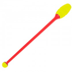 Булава для художньої гімнастики FitGo червоний-жовтий, код: C-6175_RY