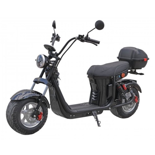 Електроскутер Maxxter Rock 2.0 (Black) (2000 Вт, 20 А/год, 60 В), чорний, код: 1606817-D