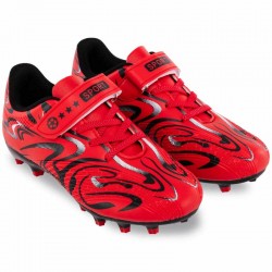 Бутси футбольні дитячі PlayGame Speed розмір 34, червоний-чорний, код: 616B-2_34