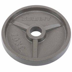 Млинці (диски) сталеві d-52мм Zelart 10кг, сірий, код: TA-7792-10-S52