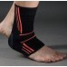 Спортивні бандажі на голеностоп Power System Ankle Support Evo Black/Orange XL, код: PS_6022_XL_Black/Orange