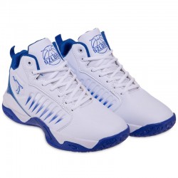 Кросівки для баскетболу Jdan розмір 39 (24,5см), білий-синій, код: OB-926-3_39WBL