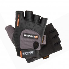 Рукавички для фітнесу Power System Power Plus L Black/Grey, код: PS-2500_L_Black-grey