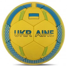 М"яч футбольний Ballonstar Ukraine №5 PU, жовтий-синій, код: FB-8551-S52