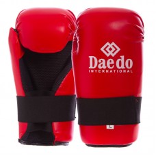 Рукавички для тхеквондо Daedo розмір XL червоний, код: MA-5475_XLR