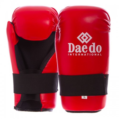 Рукавички для тхеквондо Daedo розмір XL червоний, код: MA-5475_XLR