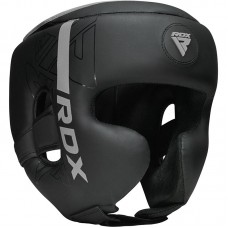 Боксерський шолом RDX F6 Matte Silver S, код: 403012-RX