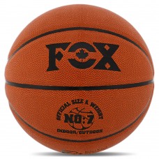 М'яч баскетбольний Fox PU Indoor/Outdoor №7 помаранчевий, код: BA-8974-S52
