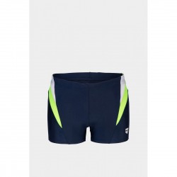 Плавки-боксери Arena Swim Short Panel, розмір XL (95), темно-синій-білий-салатовий, код: 3468336857564