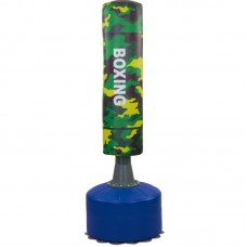 Мішок боксерський підлоговий водоналивний FitBox Boxing висота 110см, камуфляж, код: HJ-G073-K-S52 Мішок боксерський підлоговий водоналивний FitBox Boxing висота 110см, камуфляж, код: HJ-G073-K-S52