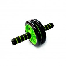Ролик гімнастичний двоколесний SNS 1609, зелений, код: 00168-SNS Ролик гімнастичний двоколесний SNS 1609, зелений, код: 00168-SNS