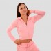 Толстовка жіноча GymBeam Clothing Zip-up TRN Pink M, рожевий, код: 220333-GB