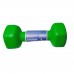 Гантель вінілова Матова SNS 1х3 кг, зелений, код: 12317-SNS