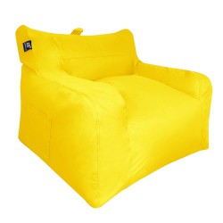 Безкаркасне крісло Tia-Sport Комфорт з кишенями, 800х800х650 мм, жовтий, код: sm-0657-4