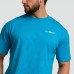 Футболка чоловіча GymBeam Oversized Limitless Aquamarine M, аквамарин, код: 8586024627697